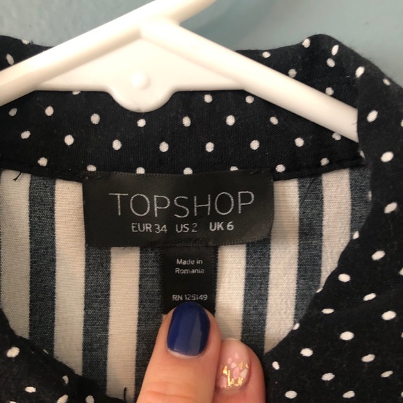 Topshop Button Down - Picture 3 of 3